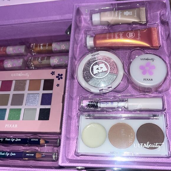 Limited Edition Ulta x Pixar Monsters Inc 36 Piece Makeup Box Set BRAND New - Picture 5 of 6